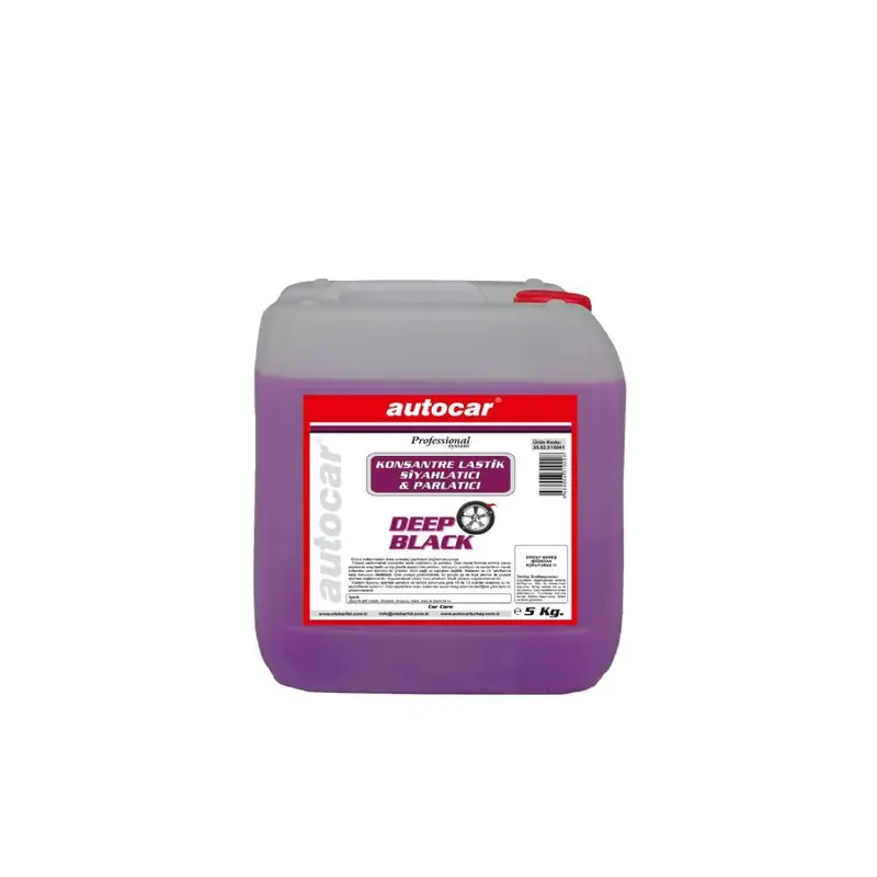 5KG DEEP BLACK KONSANTRE LASTİK SİYAHLATICI PARLATICI VE KORUYUCU 1/1 - 1/3