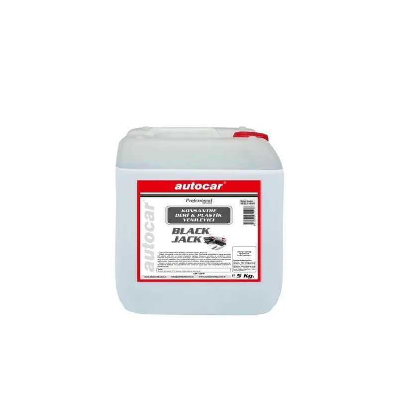 BLACK JACK PLASTİK, DERİ, VİNİL, KAUÇUK PARLATICI KORUYUCU SİLİKON EMÜLSİYON 5KG.