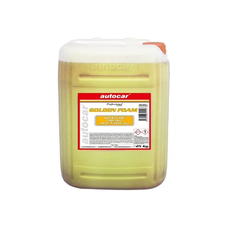 GOLDEN FOAM KONSANTRE FIRÇASIZ YIKAMA ŞAMPUANI 25KG. 1/60