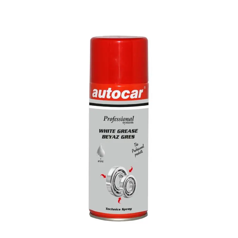 BEYAZ GRESS SPREYİ 400 ML -WHITE GREASE +PTFE